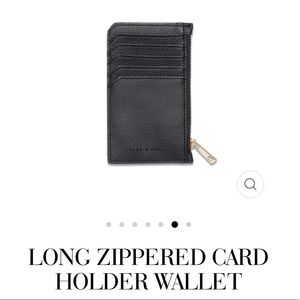 Lark & Ives card wallet with zipper